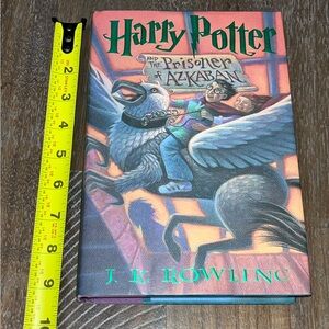 Harry Potter & The Prisoner of Azkaban First American Edition 1999 By JK Rowling